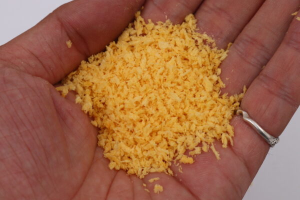 Golden 4mm needle-shaped bread crumbs - Image 2