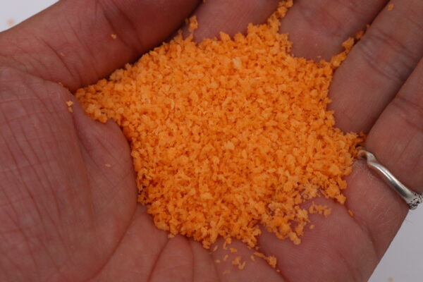 Orange granules 3mm bread crumbs - Image 2
