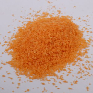 Orange granules 3mm bread crumbs